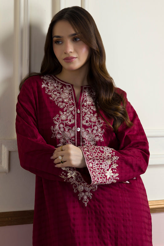 Embroidered Kurta Trouser - 2570