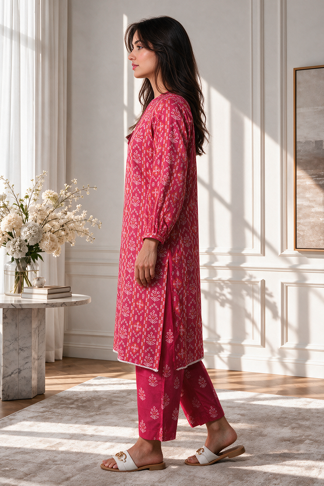 Kurta Trouser - 2175