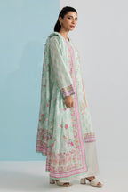 Embroidered Kurta Dupatta - 2290