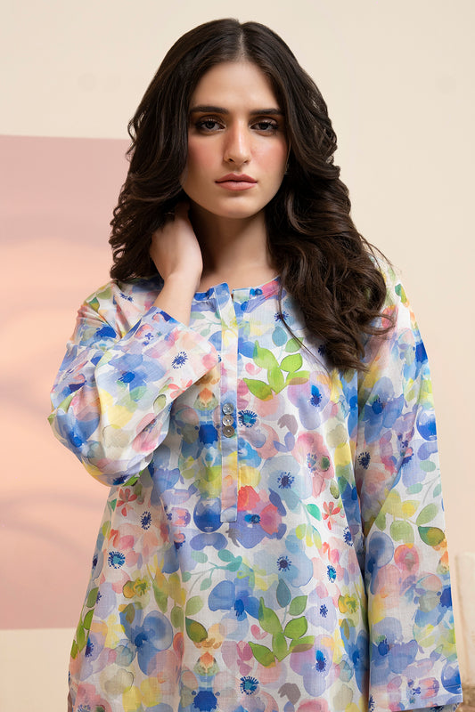 Embroidered Kurta Trouser - 2298