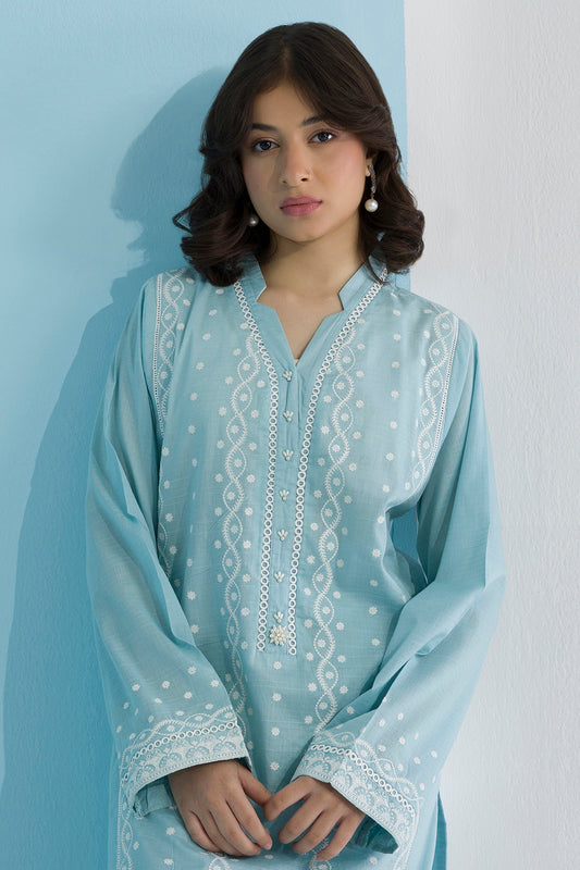 Embroidered Kurta Trouser - 2502