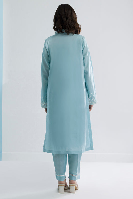 Embroidered Kurta Trouser - 2502