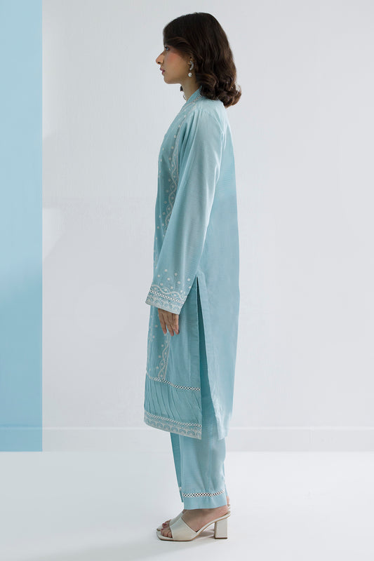 Embroidered Kurta Trouser - 2502