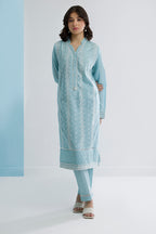 Embroidered Kurta Trouser - 2502