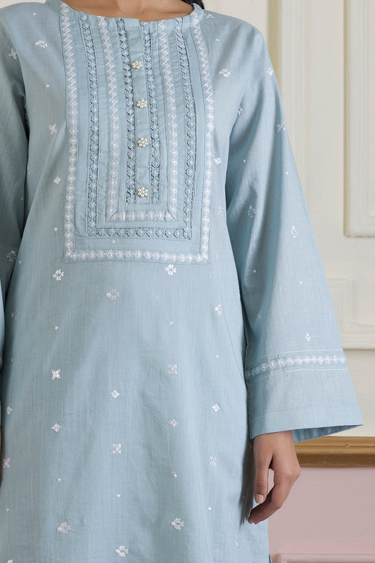 Embroidered Kurta Trouser - 2509