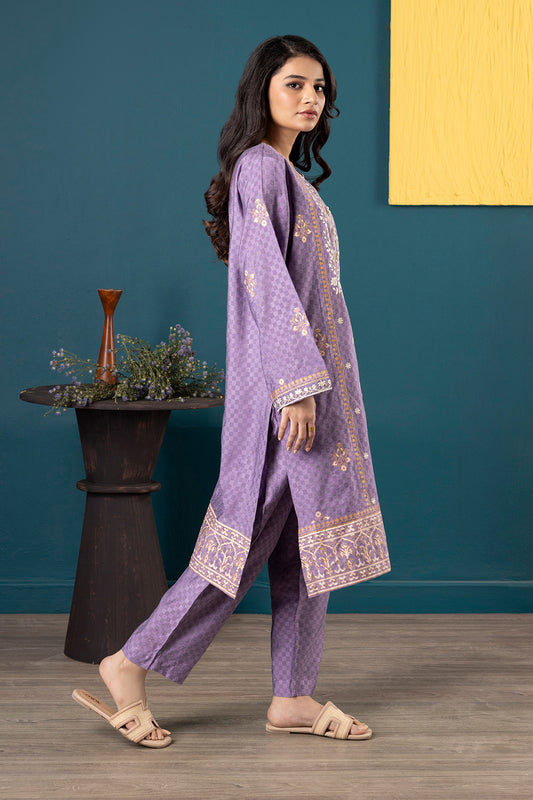 Embroidered Kurta Trouser - 2513