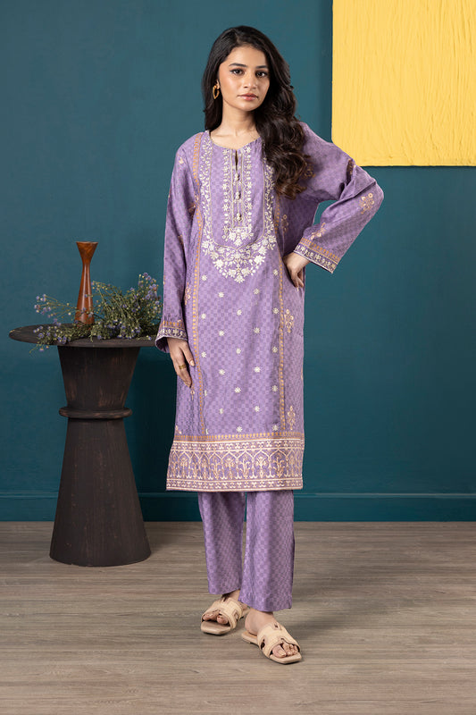 Embroidered Kurta Trouser - 2513