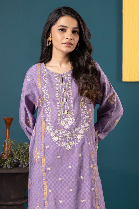 Embroidered Kurta Trouser - 2513