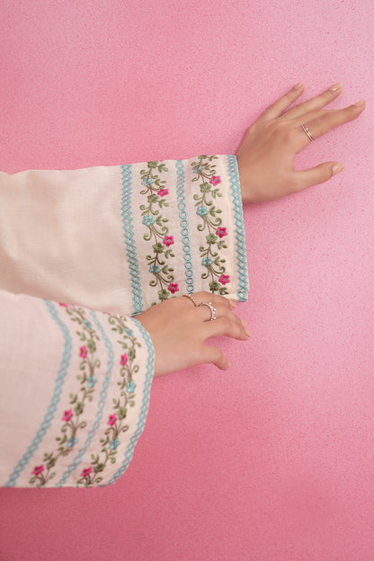 Embroidered Kurta Trouser - 2520