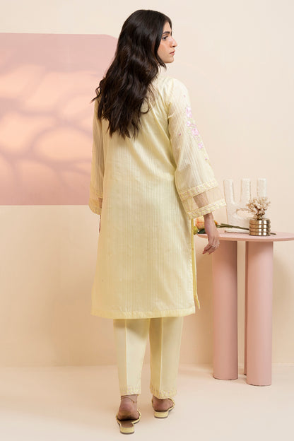 Embroidered Kurta Trouser - 2521