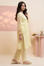Embroidered Kurta Trouser - 2521
