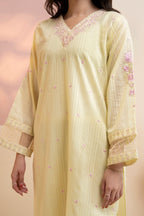 Embroidered Kurta Trouser - 2521