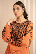 Embroidered Kurta Trouser - 2522
