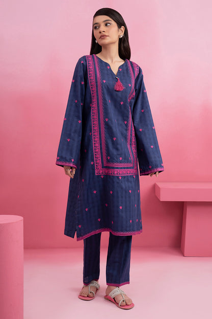 Embroidered Kurta Trouser - 2531
