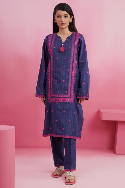 Embroidered Kurta Trouser - 2531