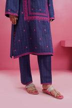 Embroidered Kurta Trouser - 2531