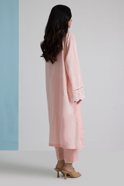 Embroidered Kurta Trouser - 2537