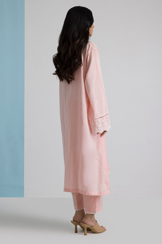 Embroidered Kurta Trouser - 2537