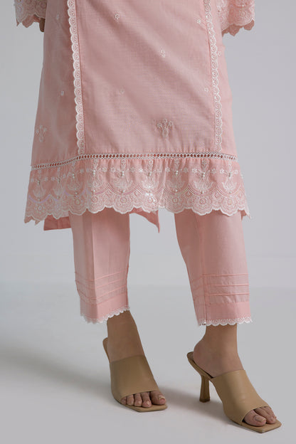 Embroidered Kurta Trouser - 2537