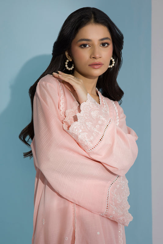 Embroidered Kurta Trouser - 2537