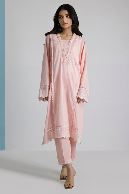 Embroidered Kurta Trouser - 2537