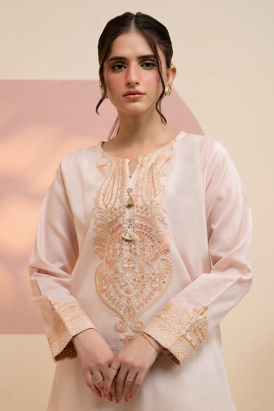Embroidered Kurta - 2538
