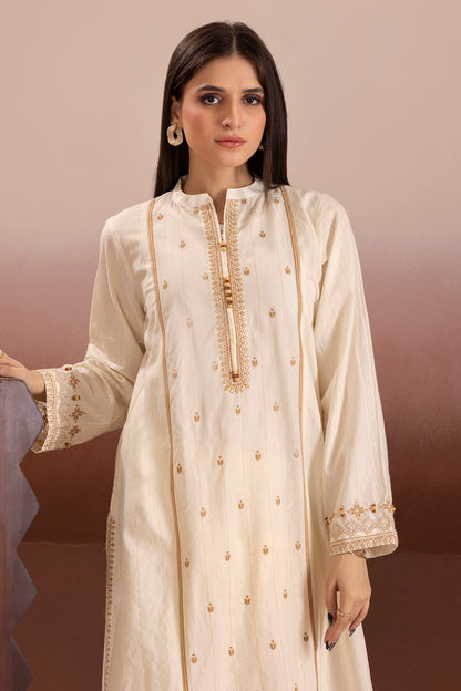 Embroidered Kurta Trouser - 2539