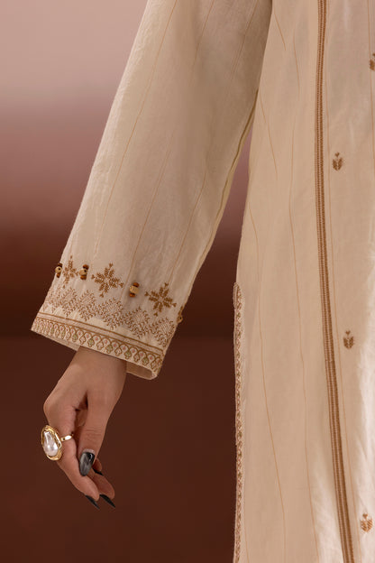 Embroidered Kurta Trouser - 2539