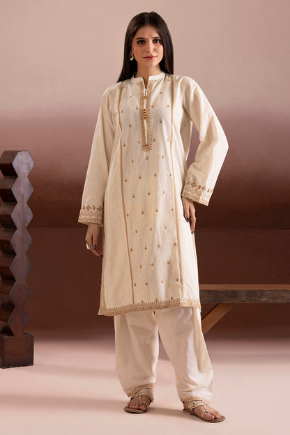 Embroidered Kurta Trouser - 2539