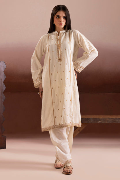 Embroidered Kurta Trouser - 2539