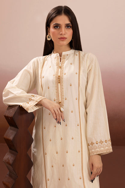 Embroidered Kurta Trouser - 2539