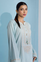 Embroidered Kurta Trouser - 2540