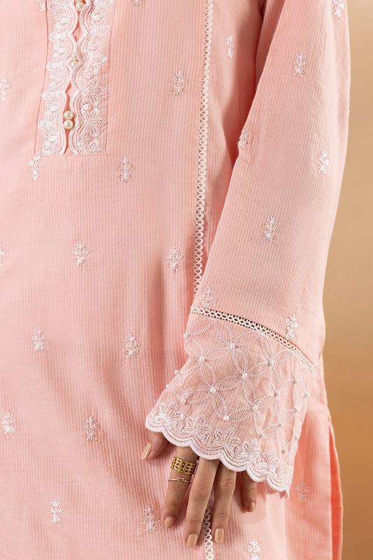 Embroidered Kurta Trouser - 2541