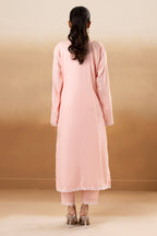 Embroidered Kurta Trouser - 2541