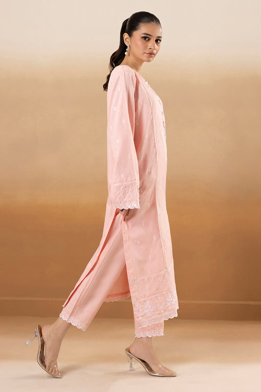 Embroidered Kurta Trouser - 2541