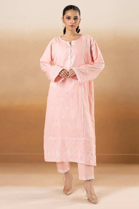 Embroidered Kurta Trouser - 2541