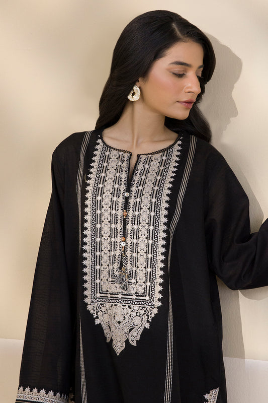 Embroidered Kurta Trouser - 2557