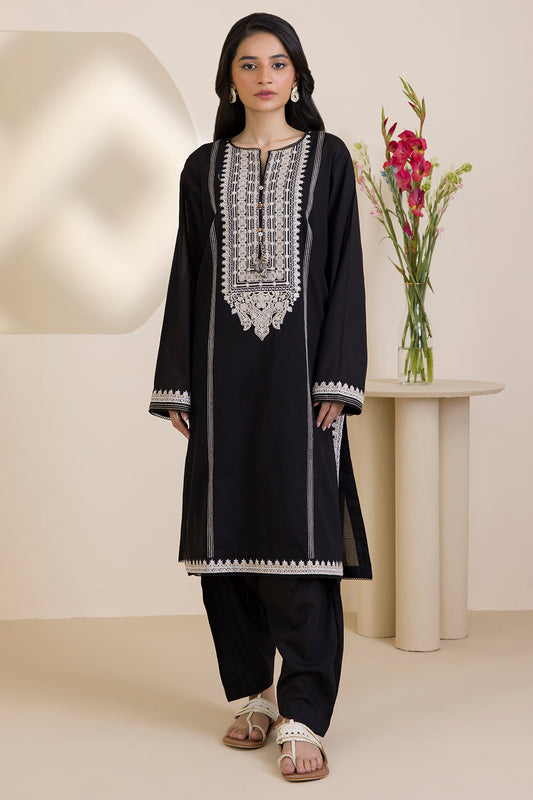Embroidered Kurta Trouser - 2557