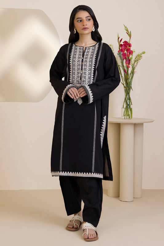 Embroidered Kurta Trouser - 2557