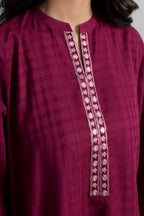 Embroidered Kurta Trouser - 2559