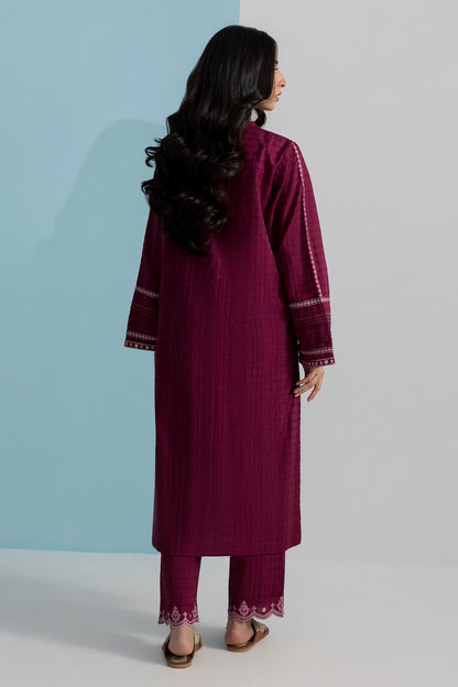 Embroidered Kurta Trouser - 2559