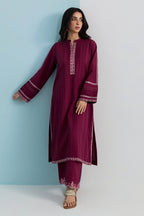 Embroidered Kurta Trouser - 2559