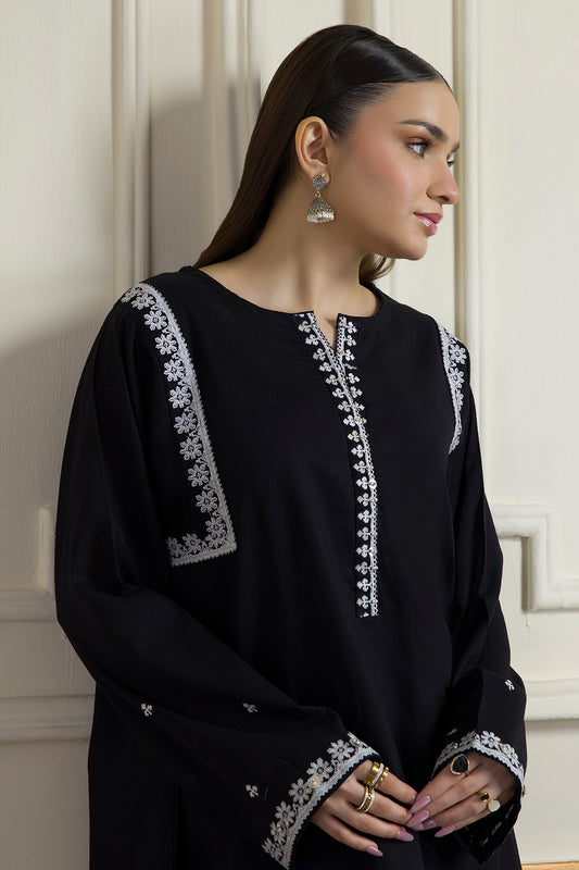 Embroidered Kurta Trouser - 2560