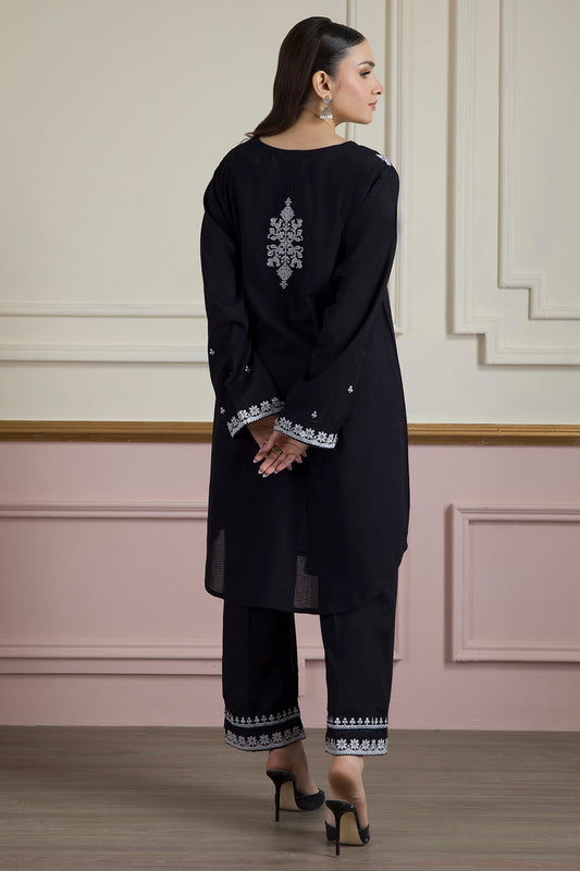 Embroidered Kurta Trouser - 2560