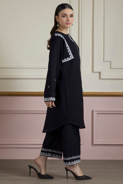 Embroidered Kurta Trouser - 2560