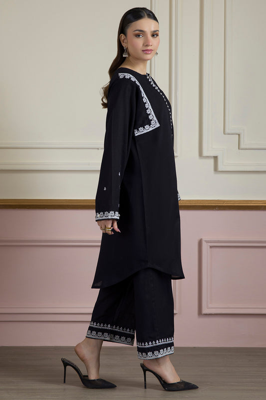 Embroidered Kurta Trouser - 2560