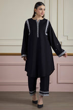 Embroidered Kurta Trouser - 2560