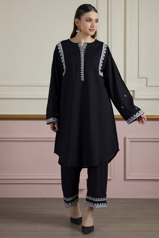 Embroidered Kurta Trouser - 2560