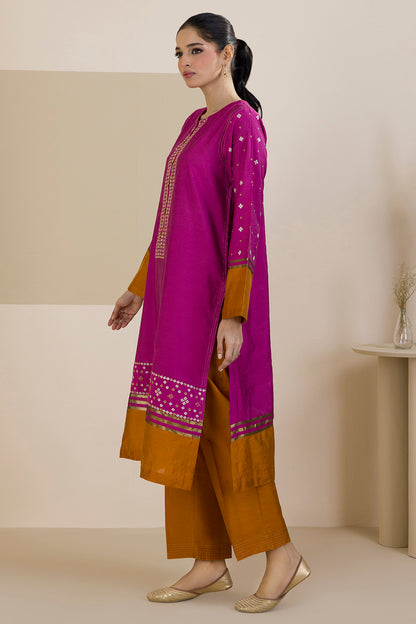 Embroidered Kurta Trouser - 2561