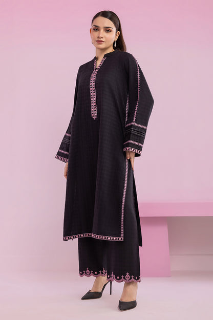Embroidered Kurta Trouser - 2563